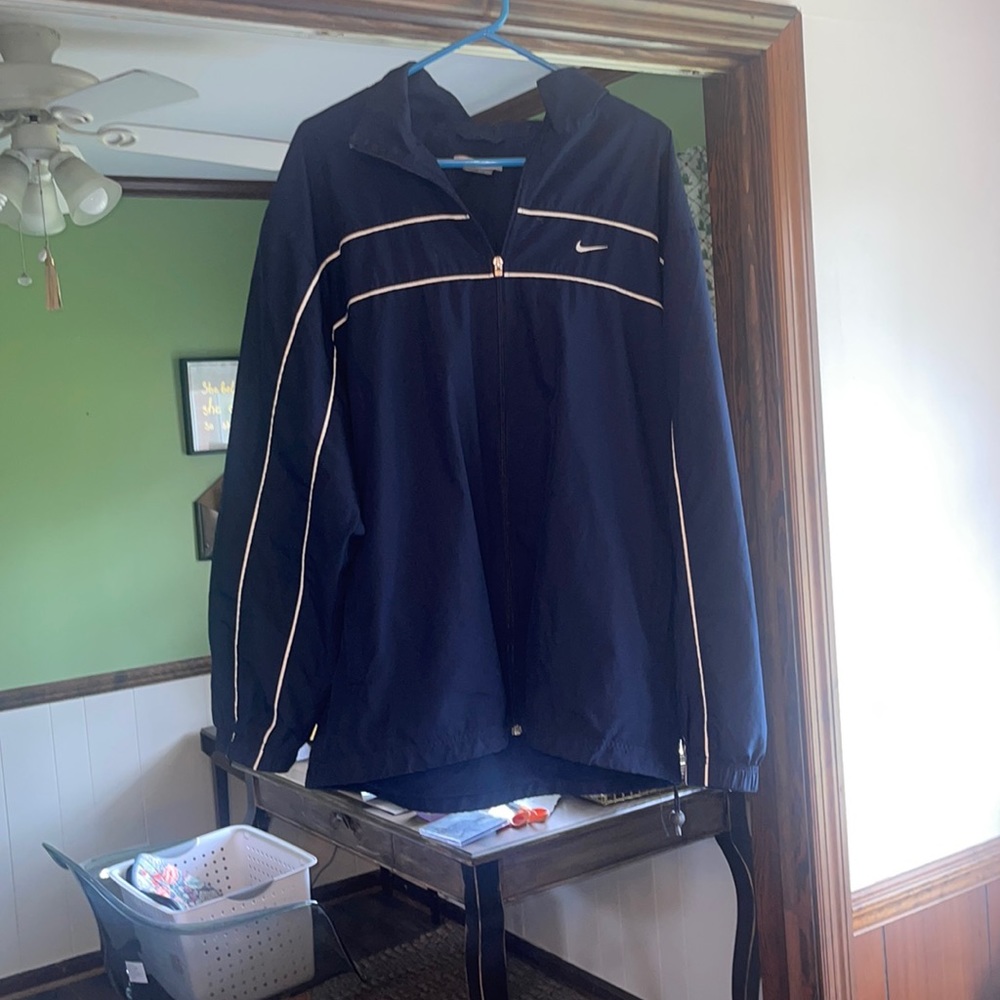 Nike Vintage Navy Windbreaker